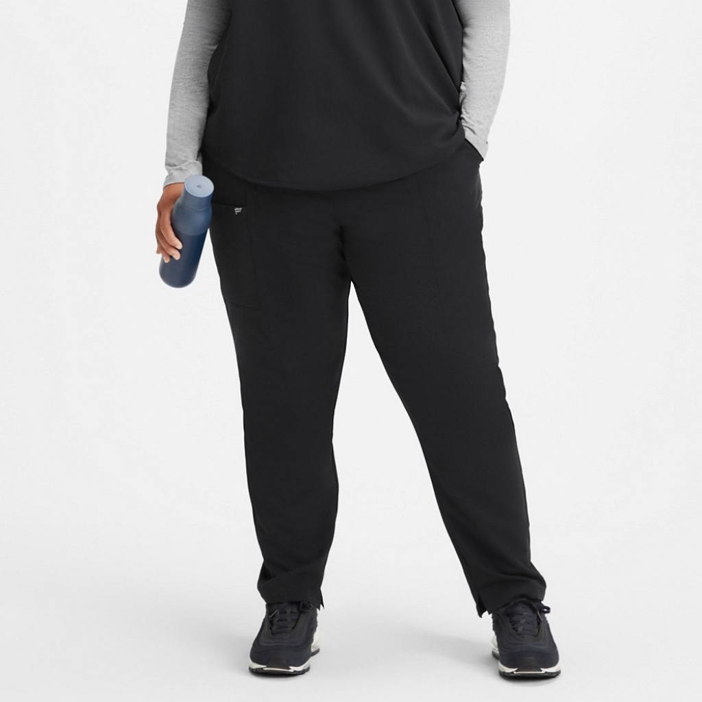 Fabletics, High Rise On-Call Scrub Jogger, Xxl/1x Regular Length (28in), Black